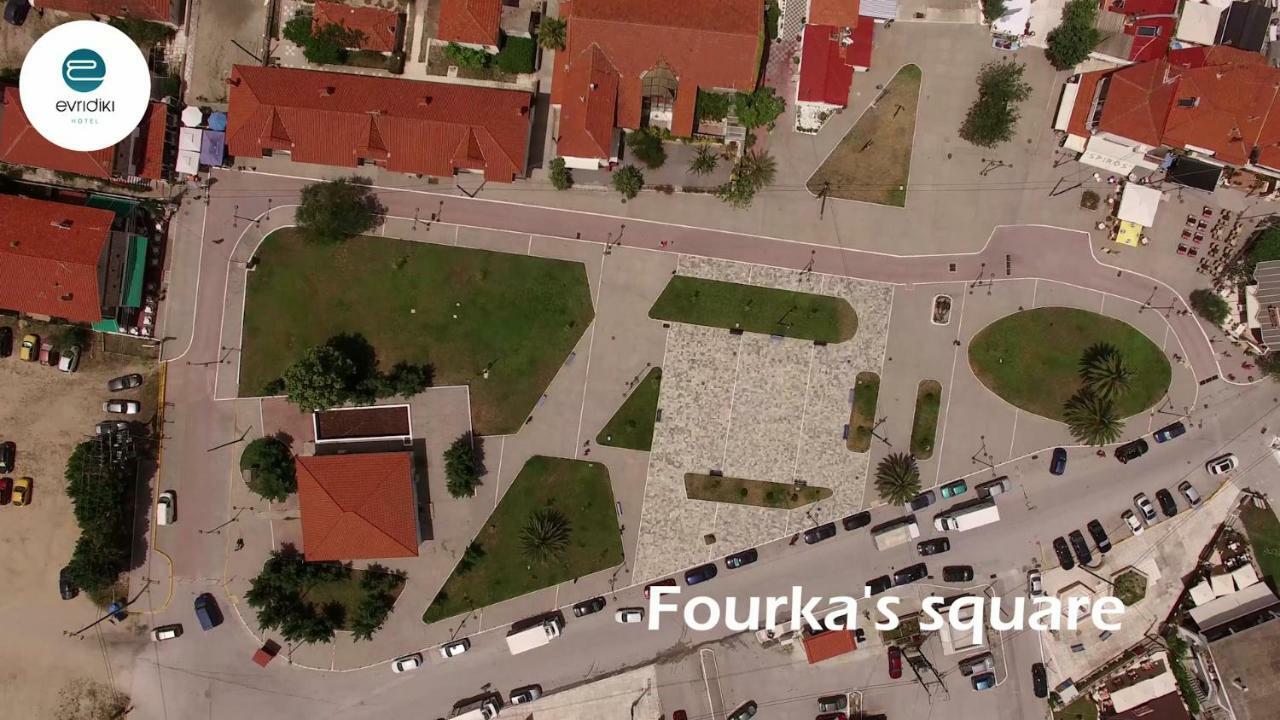 Evridiki Hotel Skala Fourkas Exterior photo