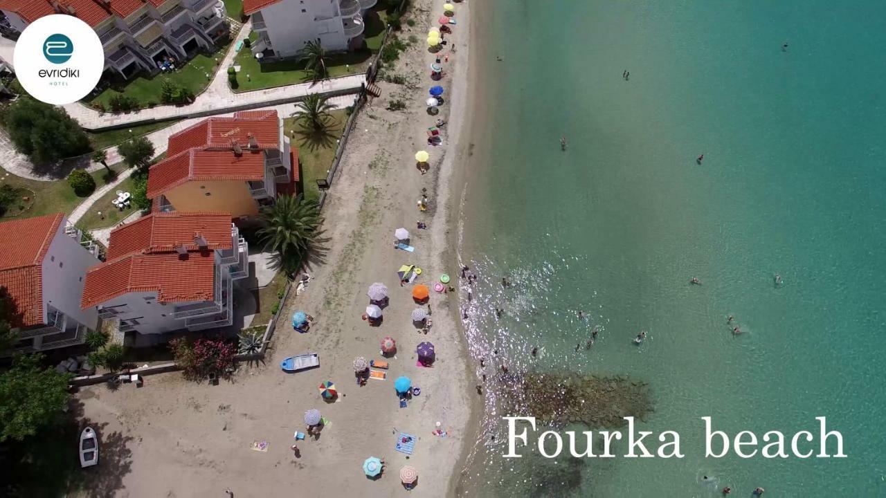 Evridiki Hotel Skala Fourkas Exterior photo