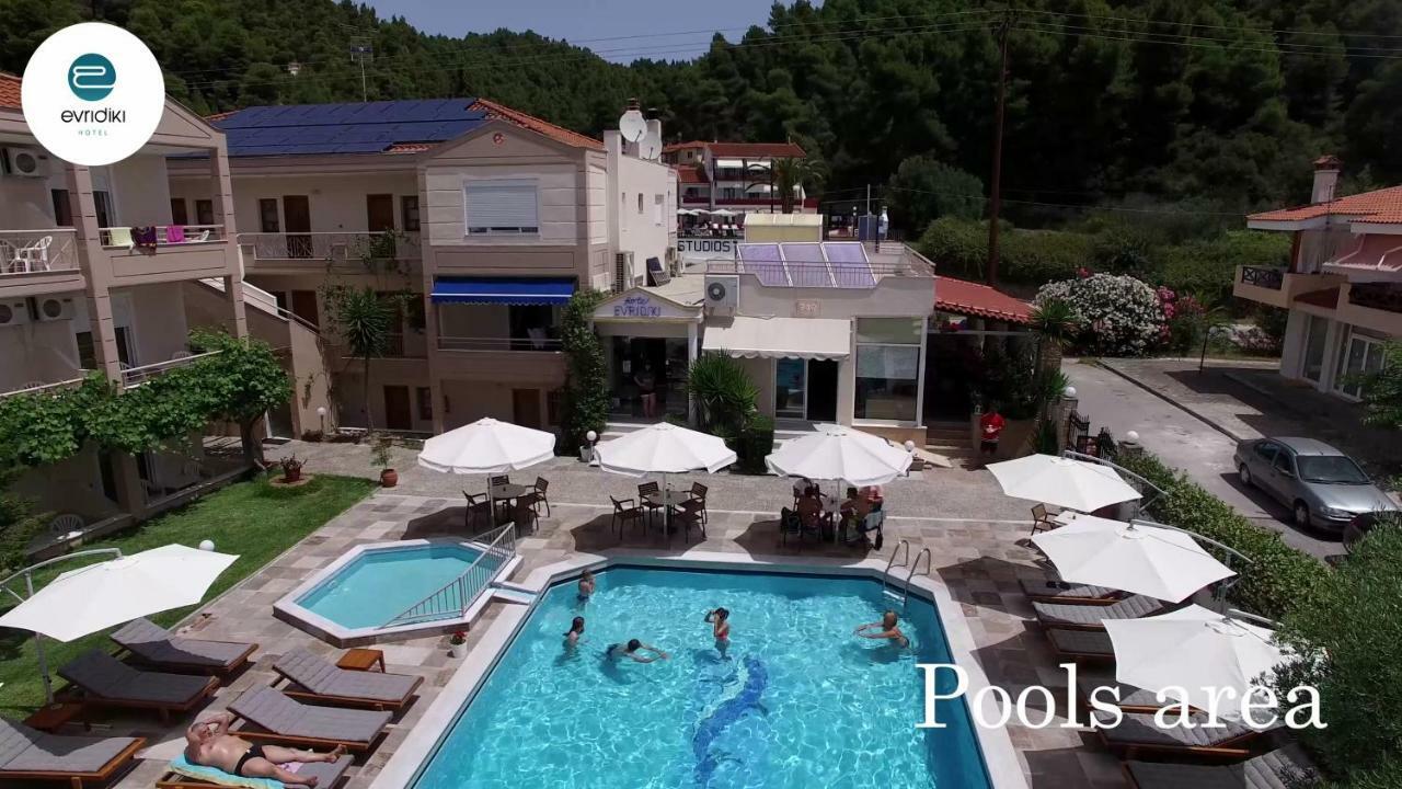 Evridiki Hotel Skala Fourkas Exterior photo